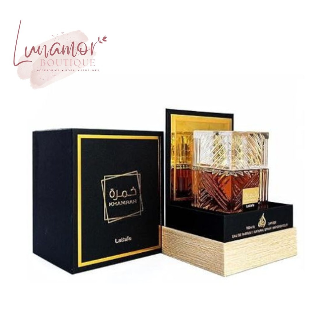 Perfume Lattafa  Khamrah para Eau de Parfum Unisex