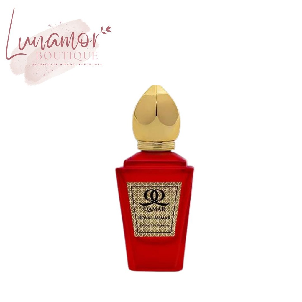 Perfume Qamar Royal Ahmar Extrait de Parfum 60ml Unisex